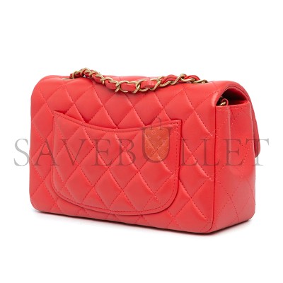 CHANEL CLASSIC SINGLE MINI FLAP 1107019 (20*12*6cm)
