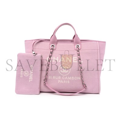 CHANEL MIXED FIBERS MEDIUM DEAUVILLE TOTE 1149317 (39*29*20cm)