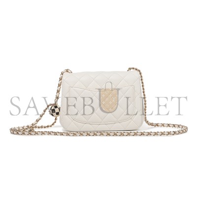 CHANEL FOOTBALL CRUSH MINI FLAP BAG 1420152 (17*13.5*7cm)