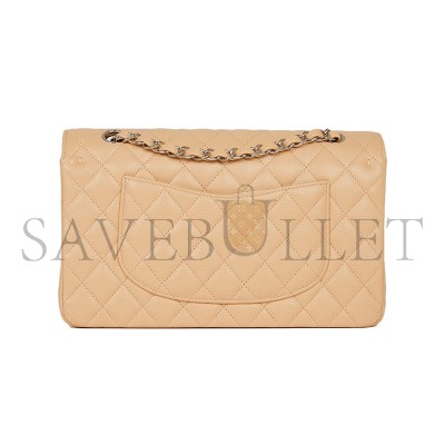 CHANEL CAVIAR QUILTED MEDIUM CLASSIC DOUBLE FLAP 1541024 (25*15*7cm)