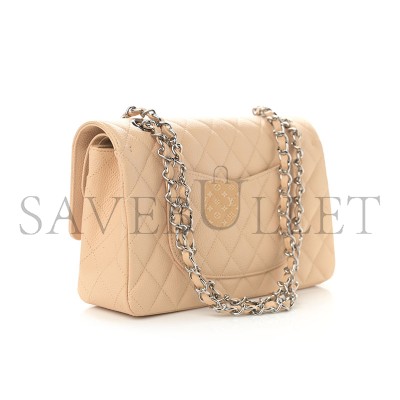 CHANEL CAVIAR QUILTED MEDIUM CLASSIC DOUBLE FLAP 1105739 (25*15*7cm)