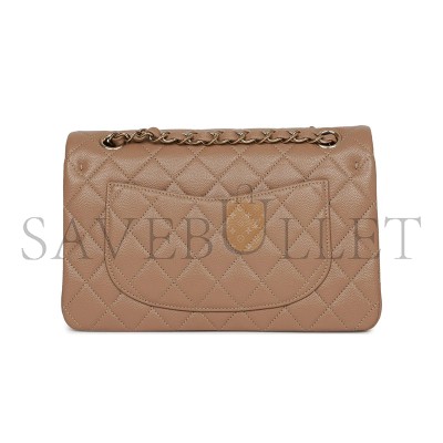 CHANEL CAVIAR QUILTED SMALL CLASSIC DOUBLE FLAP 1055216 (25*15*7cm)