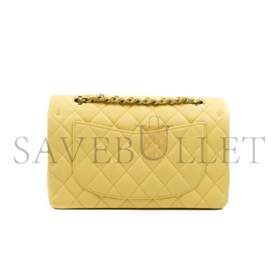 CHANEL CAVIAR QUILTED SMALL CLASSIC DOUBLE FLAP 1004512 (23*14*6cm)