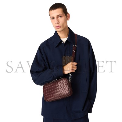 BOTTEGA VENETA SMALL INTRECCIATO CAMERA BAG 755923V2HL12128 (24.5*15*6cm)