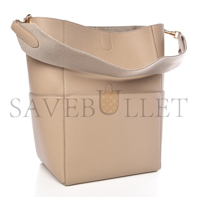 CELINE BUCKET BAG IN SANGLE SEAU PEBBLED CALFSKIN 176593 (33*23*16cm)
