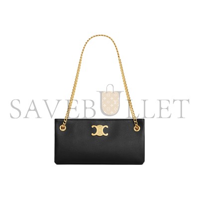 CELINE SHOULDER BAG NEWSPAPER TRIOMPHE SOFT COWHIDE 114253FDU.38NO (31*16*6cm)