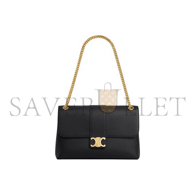 CELINE MEDIUM SHOULDER BAG IN VICTOIRE SOFT COWHIDE 115853FDU.38NO (25*15*8cm)