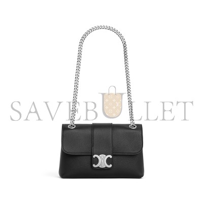 CELINE TEEN CELINE VICTOIRE BAG IN SUPPLE GRAINED CALFSKIN 116593FDU.38SI (23.5*14*8cm)