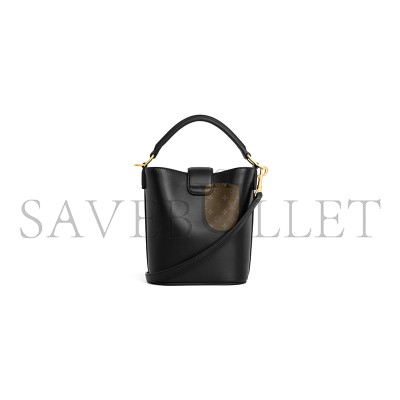 CELINE MINI BUCKET LOUISE IN SMOOTH CALFSKIN 10N473GHJ.38NO (13.5*16*10cm)