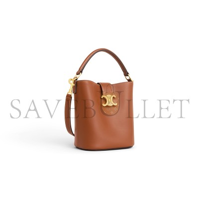 CELINE SMALL BUCKET LOUISE IN SMOOTH CALFSKIN 119173FX9.04LU (19*16*12cm)