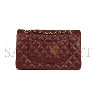CHANEL MASTER CAVIAR QUILTED MEDIUM DOUBLE FLAP 1420325 (25.5*14*6.5cm)