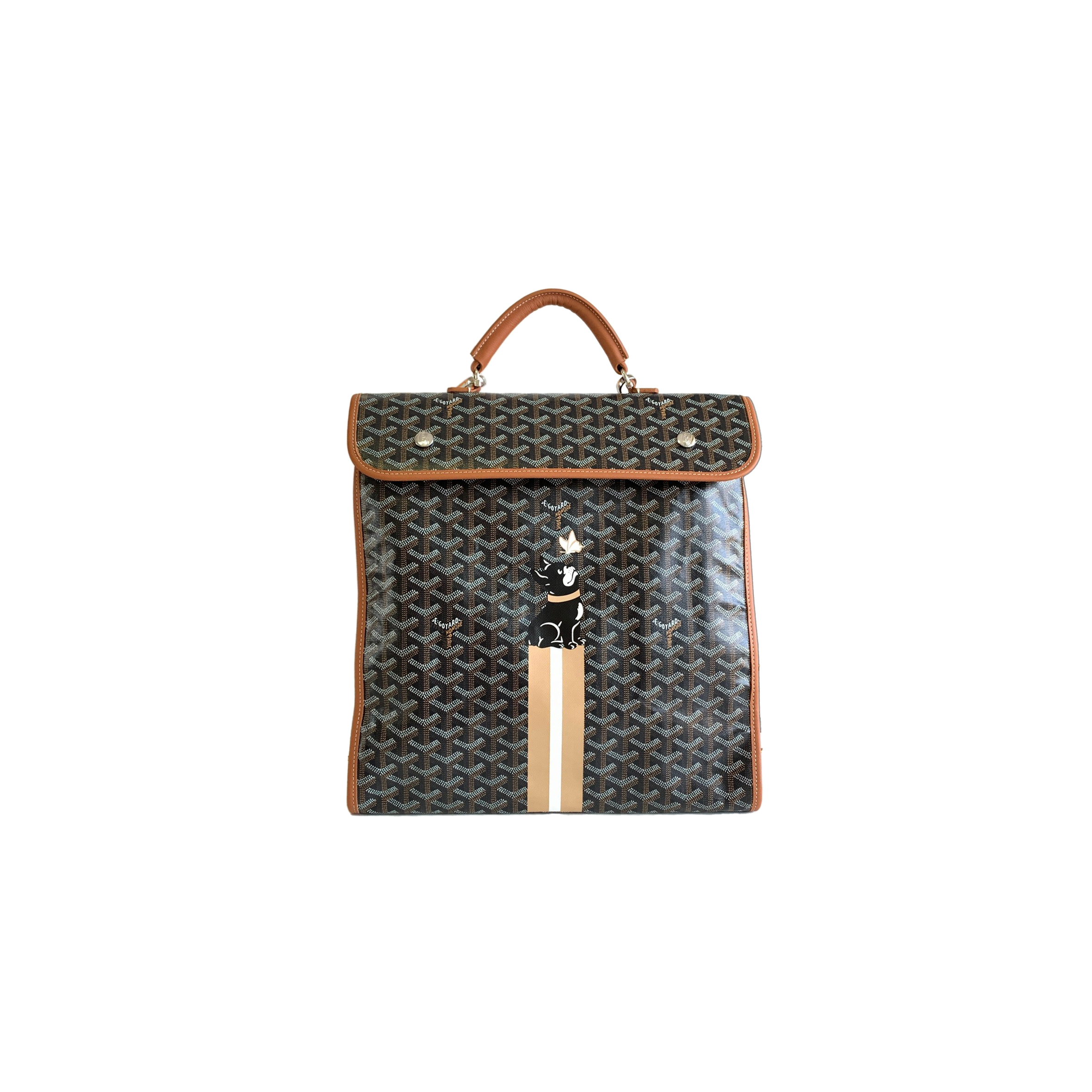 GOYARD SAINT LÉGER BACKPACK X HULOT EDMON STLEGEMMLTY01CG03P (37*34*15cm)