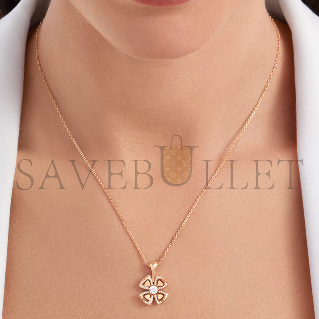 BVLGARI FIOREVER NECKLACE BVLGARI FIOREVER NECKLACE