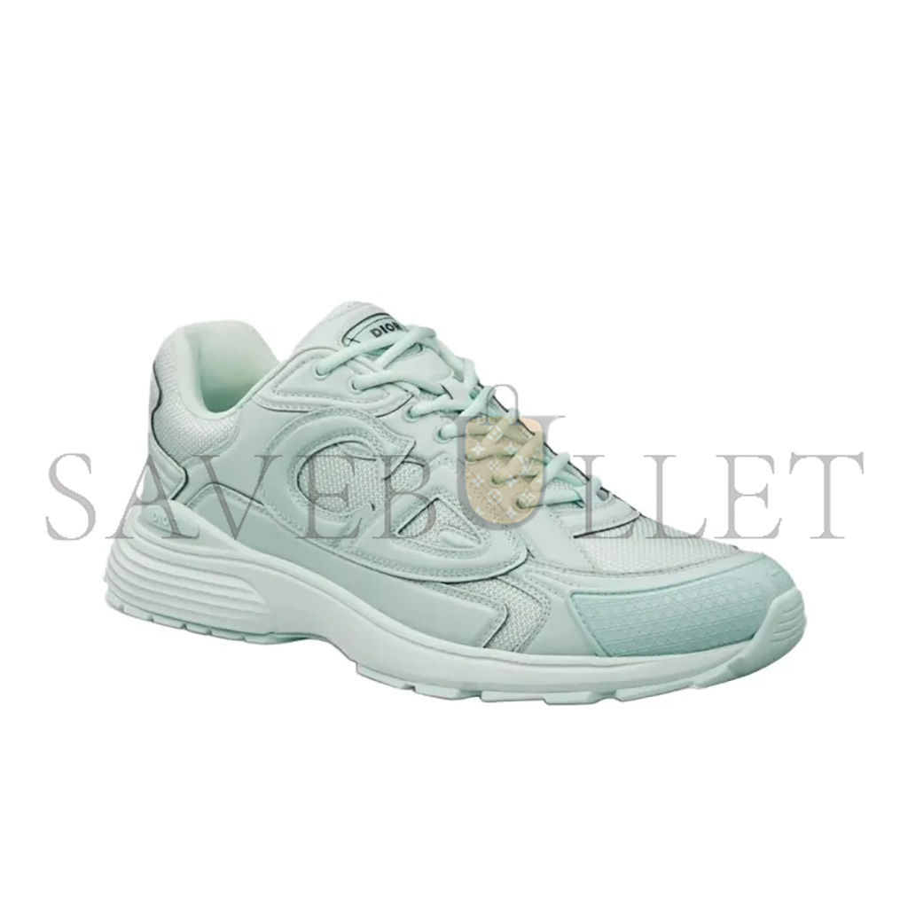 DIOR STONE ISLAND X DIOR B30 CASUAL SHOES MEN LOW-TOP CYAN 3SN279ZAN_H613
