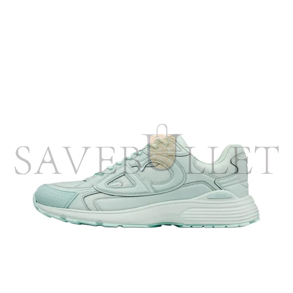 DIOR STONE ISLAND X DIOR B30 CASUAL SHOES MEN LOW-TOP CYAN 3SN279ZAN_H613