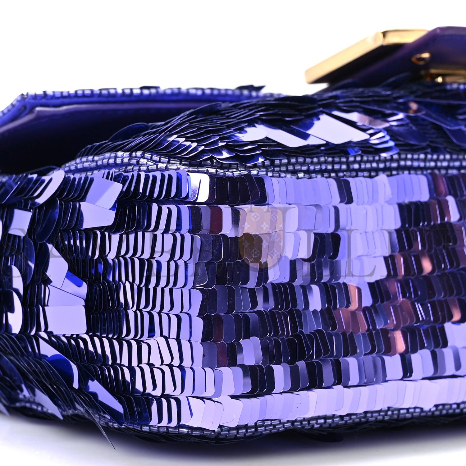 FENDI SEQUIN PAILLETTES SHINY NAPPA SEX AND THE CITY BAGUETTE VIOLA PURPLE RAIN (27*15*6cm) FENDI SEQUIN PAILLETTES SHINY NAPPA SEX AND THE CITY BAGUETTE VIOLA PURPLE RAIN (27*15*6cm)