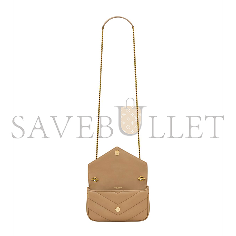 YSL LOULOU MINI IN LAMBSKIN 821749AAEAX2357 (20*12*5cm)
