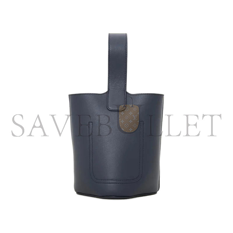 LOEWE MINI PEBBLE BUCKET IN NAPPA CALFSKIN AANBBBMX18 (16*16*19.5cm)