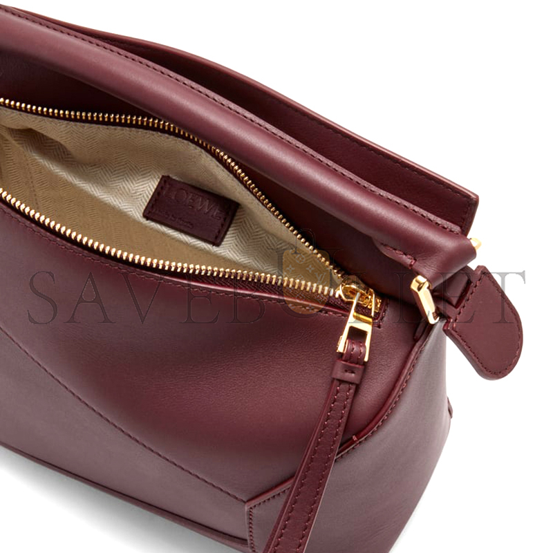 LOEWE SMALL PUZZLE EDGE BAG IN CLASSIC CALFSKIN A510P60X41 (24*16.5*10.5cm)