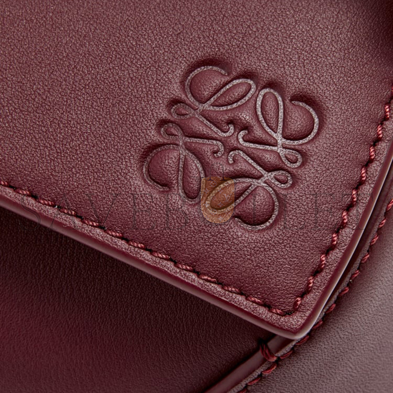 LOEWE SMALL PUZZLE EDGE BAG IN CLASSIC CALFSKIN A510P60X41 (24*16.5*10.5cm)