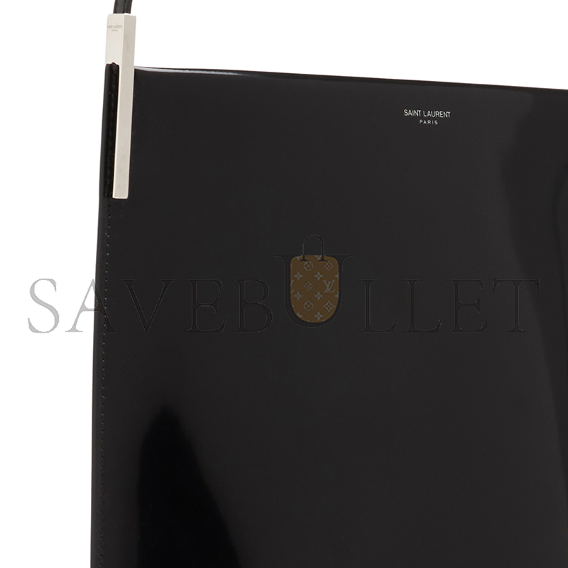 YSL SUZANNE RIGID SHOULDER BAG IN BRUSHED LEATHER 734320AABST1000 (28*29*10cm)