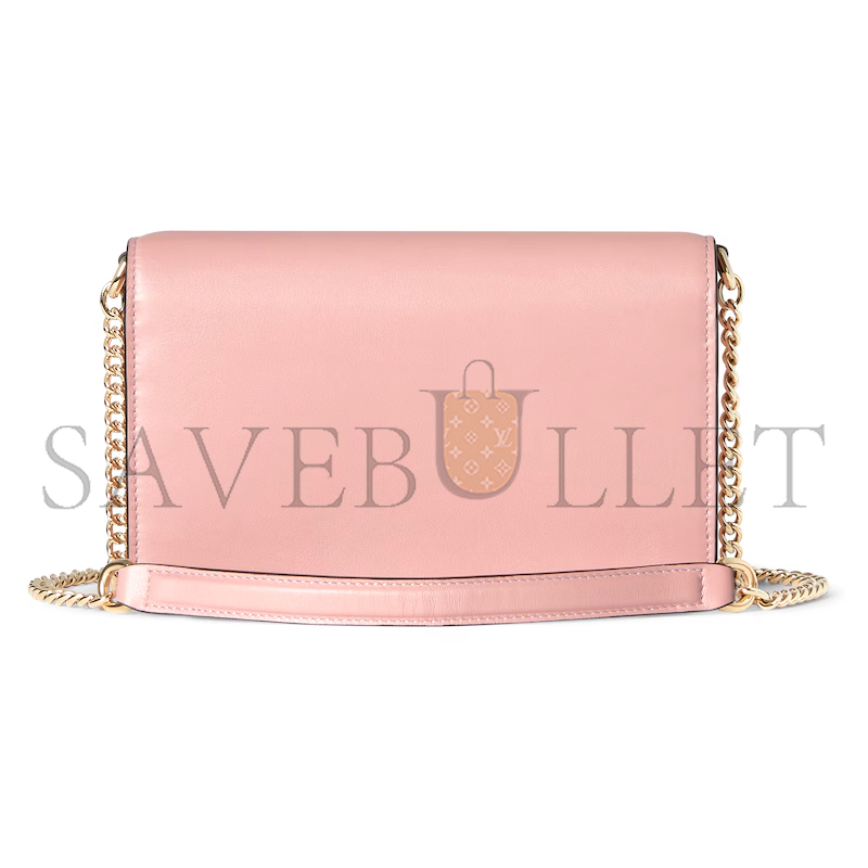 GUCCI GG EMBLEM WALLET ON CHAIN 826720AAEQ76941 (20*13*4cm)