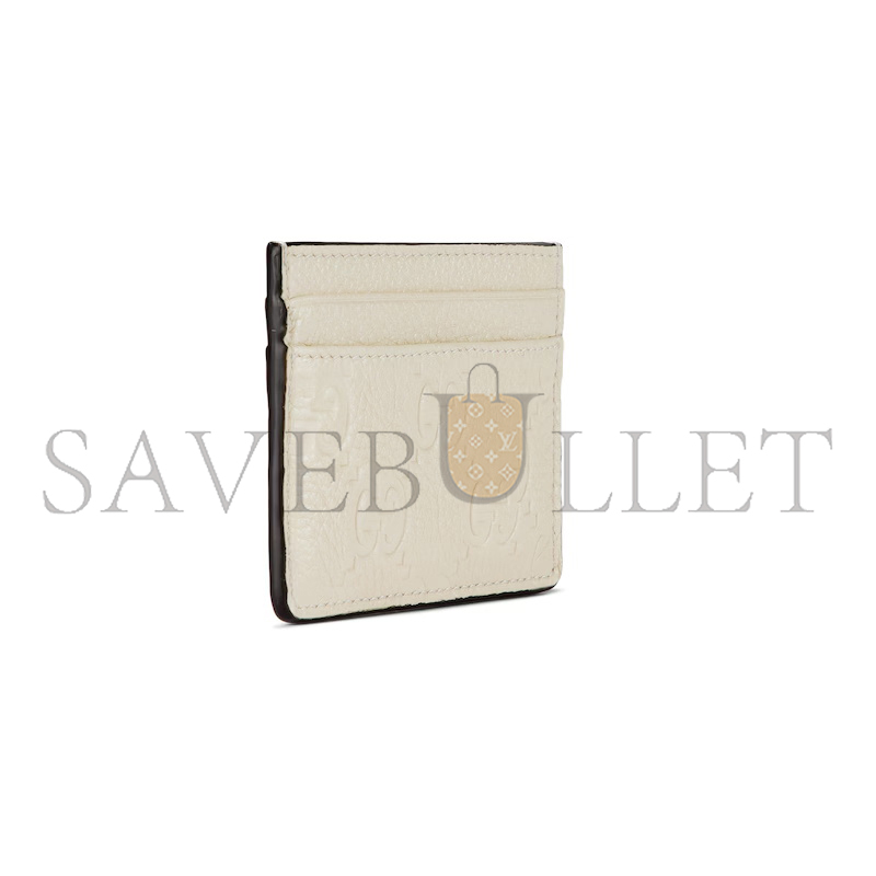 GUCCI GG EMBLEM CARD CASE 815883 (10*7cm) GUCCI GG EMBLEM CARD CASE 815883 (10*7cm)