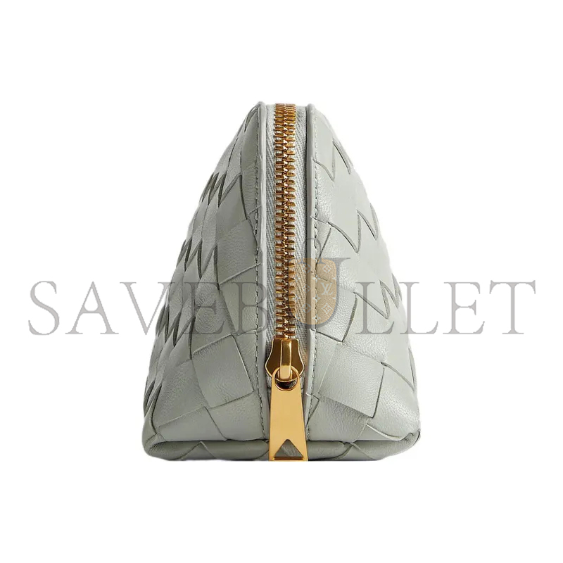 BOTTEGA VENETA INTRECCIATO SMALL BEAUTY POUCH 764044VCPP01556 (16.5*10.5*9cm)