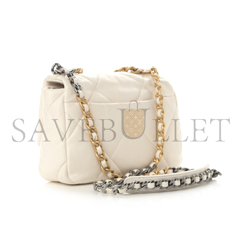 CHANEL MEDIUM 19 FLAP AS1160 (26*16*9cm)