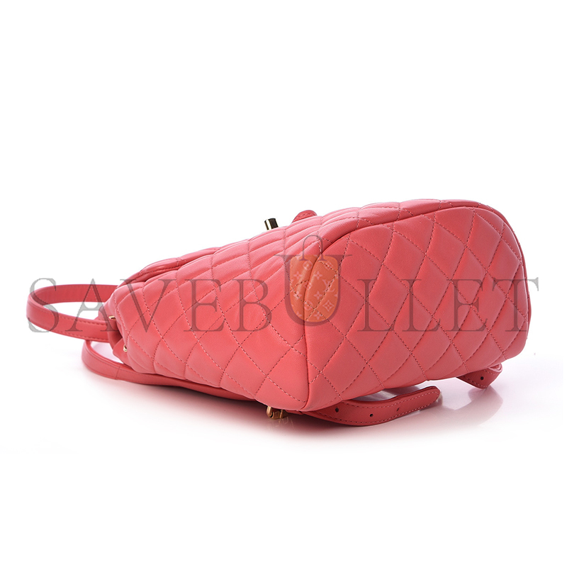 CHANEL MINI URBAN SPIRIT BACKPACK 471447 (22*18*6cm)