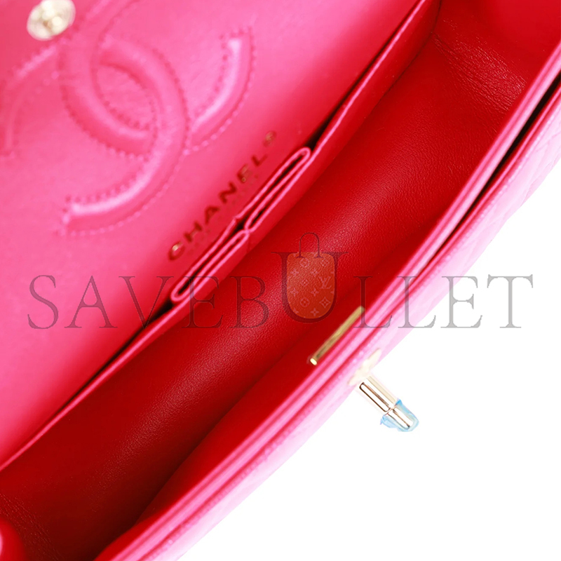 CHANEL CAVIAR QUILTED SMALL DOUBLE FLAP 1564958 (23*13*6cm)
