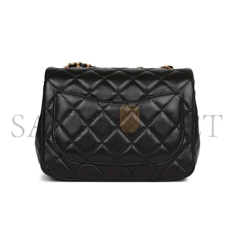CHANEL PEARL CRUSH MINI SQUARE FLAP BAG 1400125 (17*14*8cm)