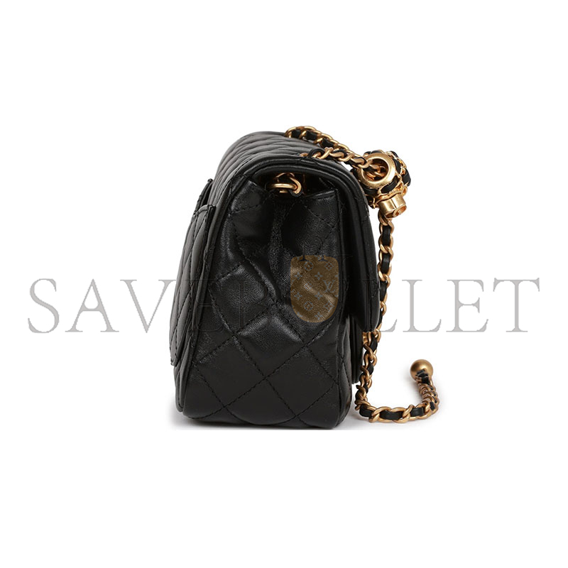 CHANEL PEARL CRUSH MINI SQUARE FLAP BAG 1400125 (17*14*8cm)