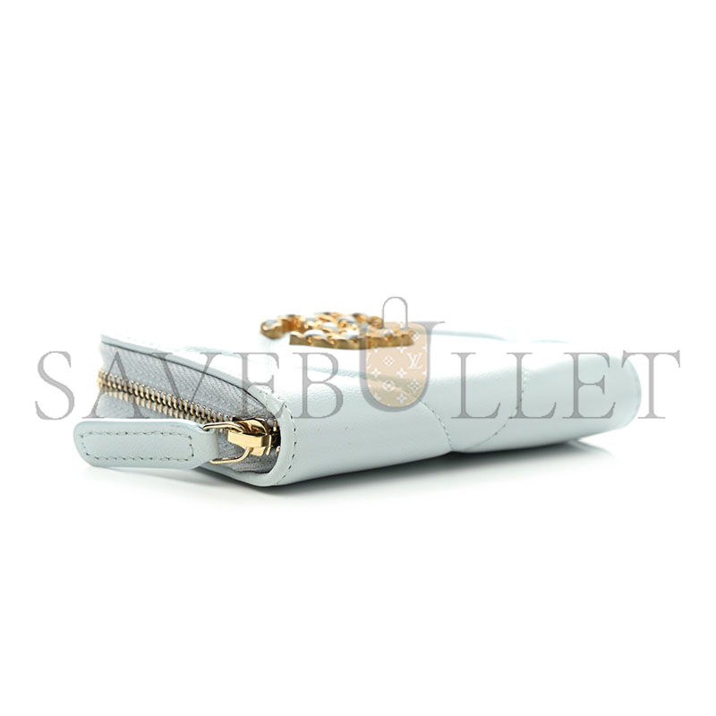 CHANEL 19 ZIPPED COIN PURSE AP0949 B04852 NN268 (11*8*3cm)