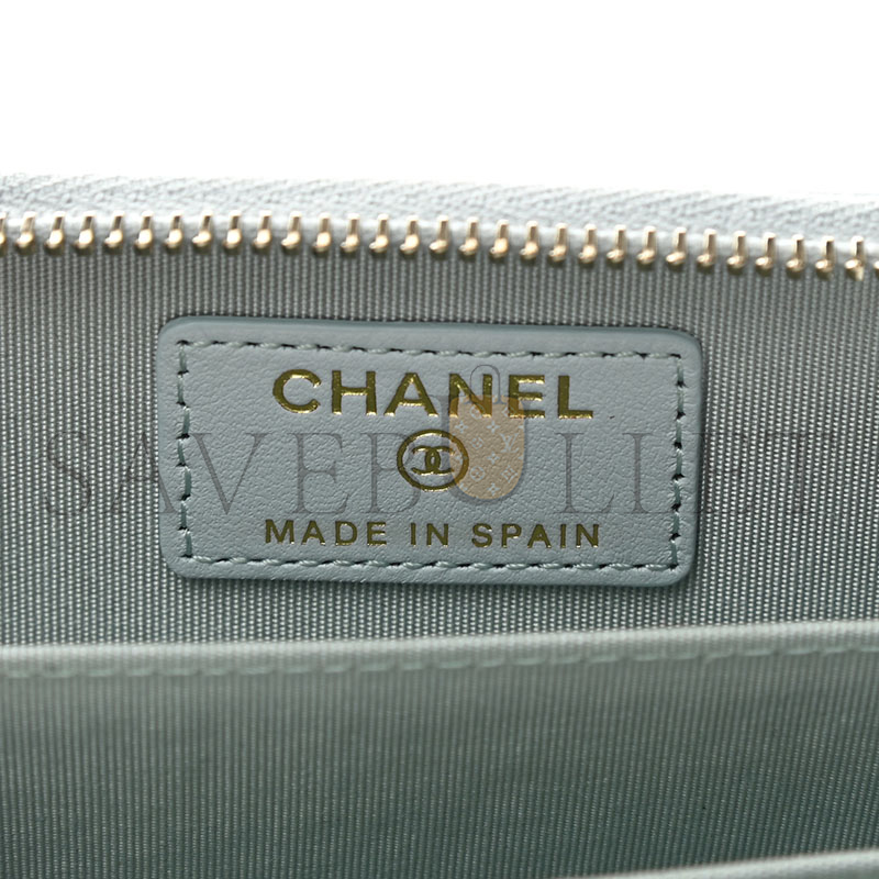 CHANEL 19 ZIPPED COIN PURSE AP0949 B04852 NN268 (11*8*3cm)