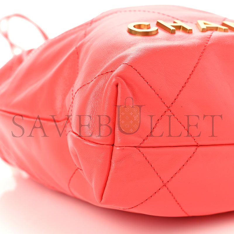 CHANEL 22 MINI HANDBAG AS3980 B08037 NN275 (20*19*6cm)