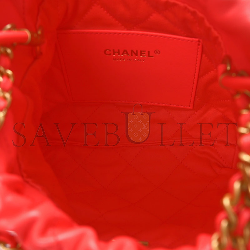 CHANEL 22 MINI HANDBAG AS3980 B08037 NN275 (20*19*6cm)