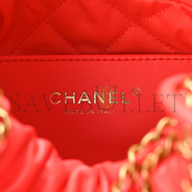CHANEL 22 MINI HANDBAG AS3980 B08037 NN275 (20*19*6cm)