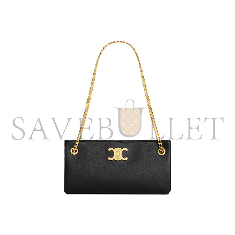 CELINE SHOULDER BAG NEWSPAPER TRIOMPHE SOFT COWHIDE 114253FDU.38NO (31*16*6cm)