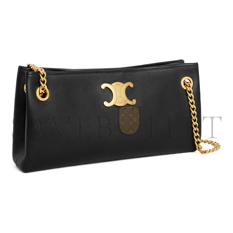 CELINE SHOULDER BAG NEWSPAPER TRIOMPHE SOFT COWHIDE 114253FDU.38NO (31*16*6cm)