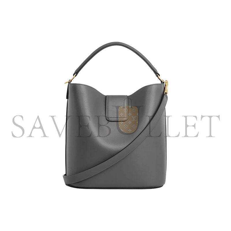 CELINE MEDIUM BUCKET LOUISE IN SMOOTH CALFSKIN 116613FX9.10AN (28*24*16cm)