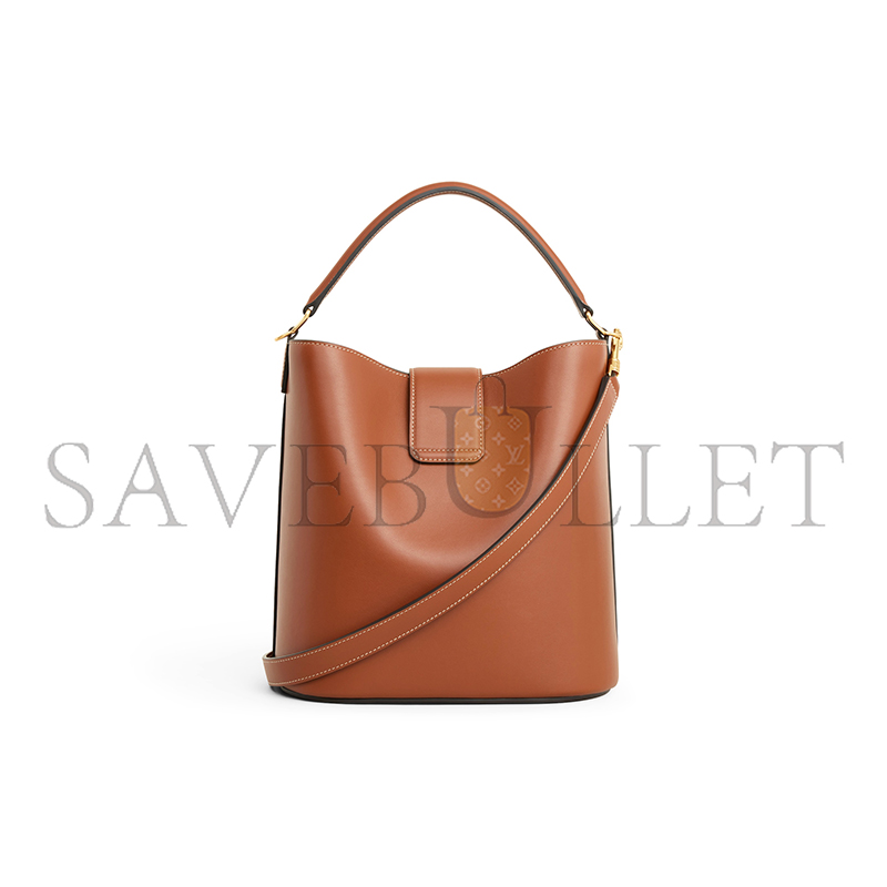 CELINE MEDIUM BUCKET LOUISE IN SMOOTH CALFSKIN 116613FX9.04LU (28*24*16cm)