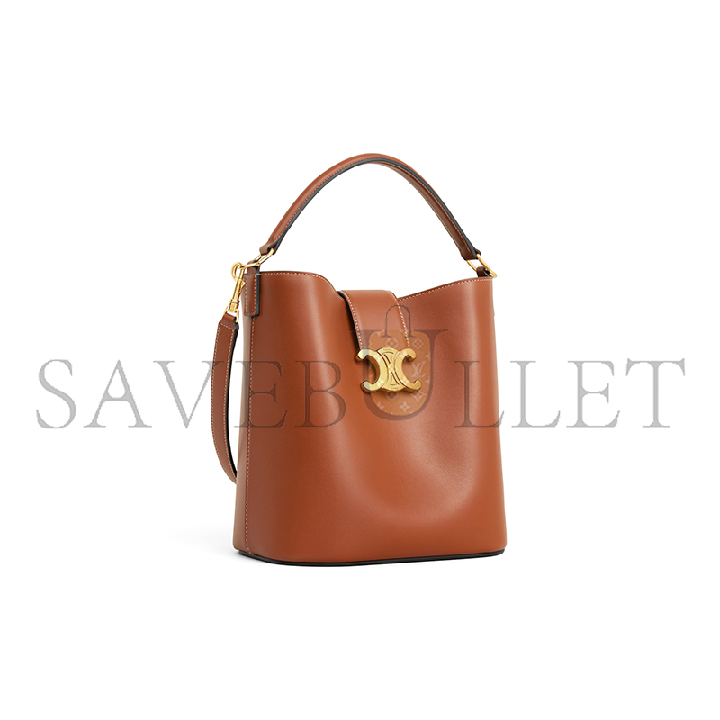 CELINE MEDIUM BUCKET LOUISE IN SMOOTH CALFSKIN 116613FX9.04LU (28*24*16cm)