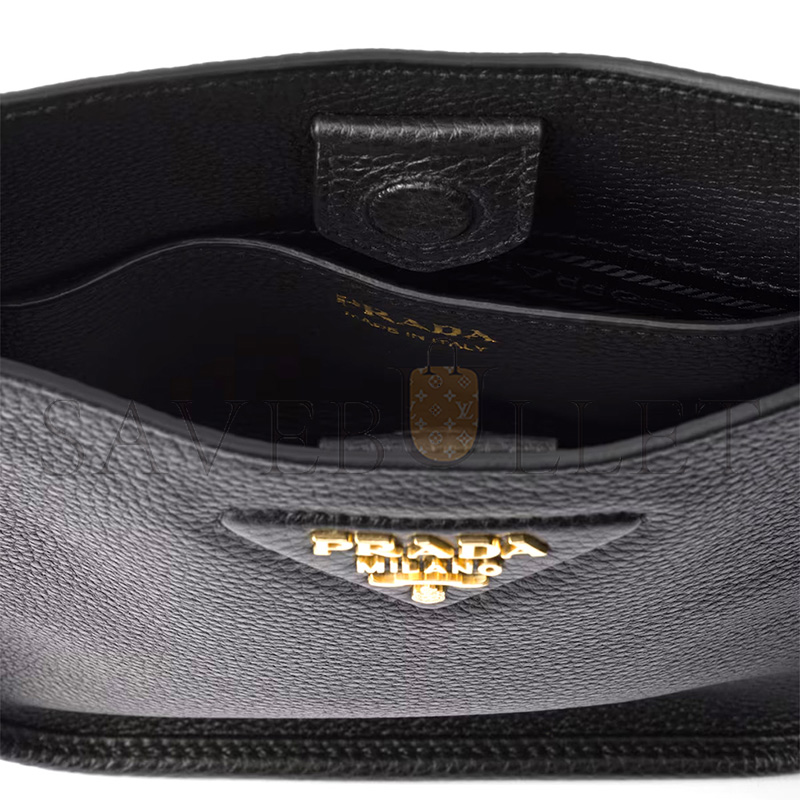 PRADA LEATHER MINI SHOULDER BAG 1BH191 (20*19*6cm) PRADA LEATHER MINI SHOULDER BAG 1BH191 (20*19*6cm)