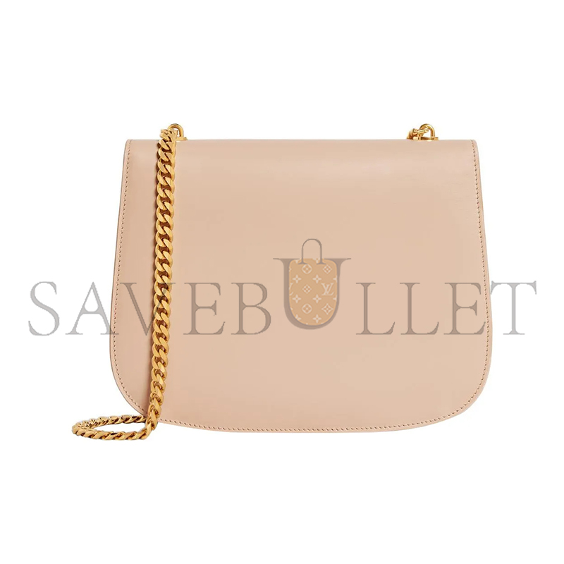 CELINE CHAIN BAG IN BESACE TRIOMPHE SHINY CALFSKIN 199273BF4.03ND (24.5*17*4cm)