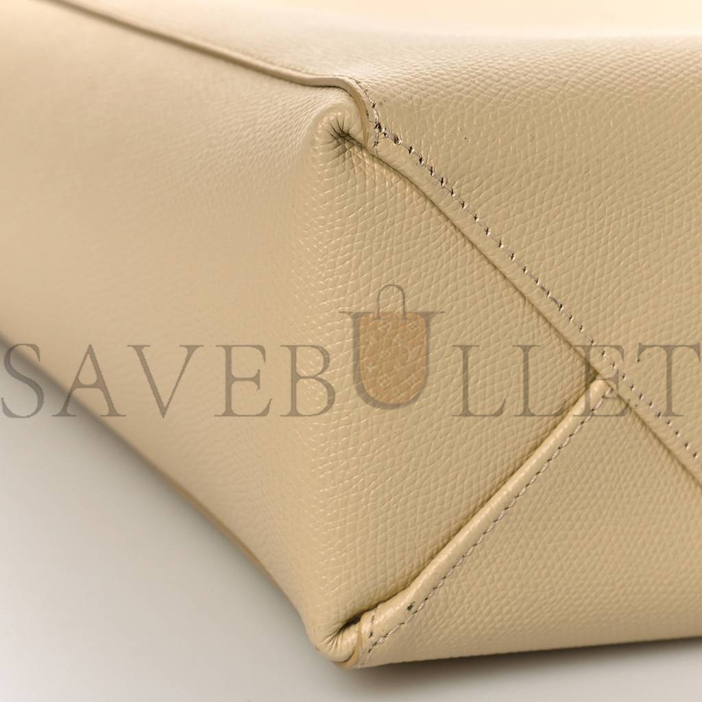 CELINE GRAINED CALFSKIN SMALL VERTICAL CABAS SAND (29*23*10cm) CELINE GRAINED CALFSKIN SMALL VERTICAL CABAS SAND (29*23*10cm)